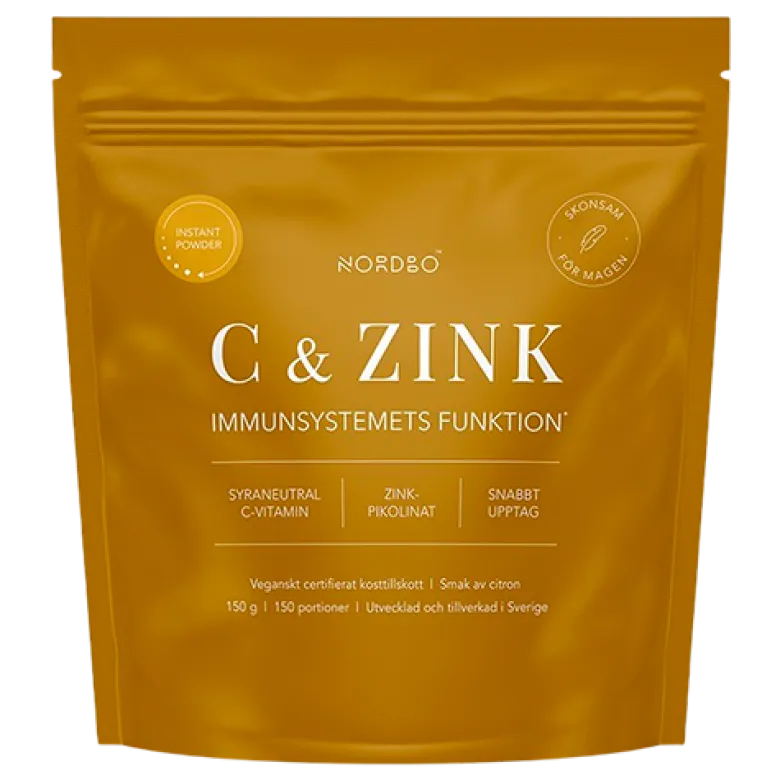 Nordbo C-Vitamin & Zink Instant Powder (150 g)