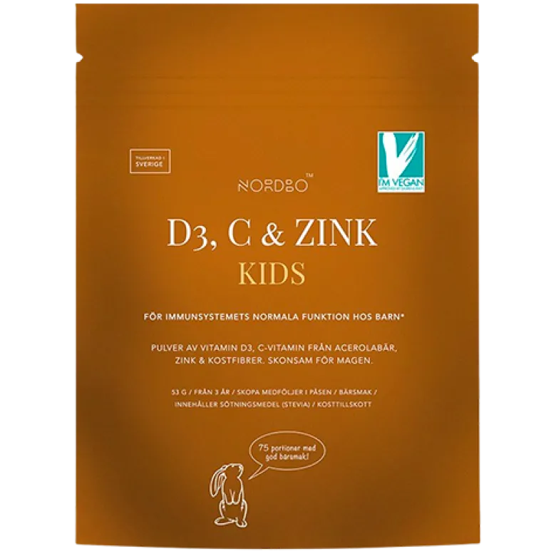 Nordbo D3, C & Zink Kids (53 g)