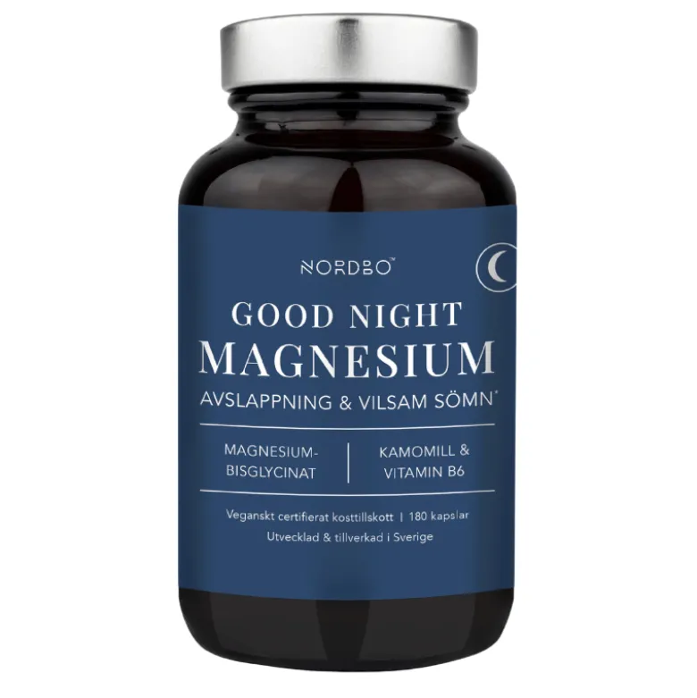 Nordbo Good Night Magnesium (180 kaps)