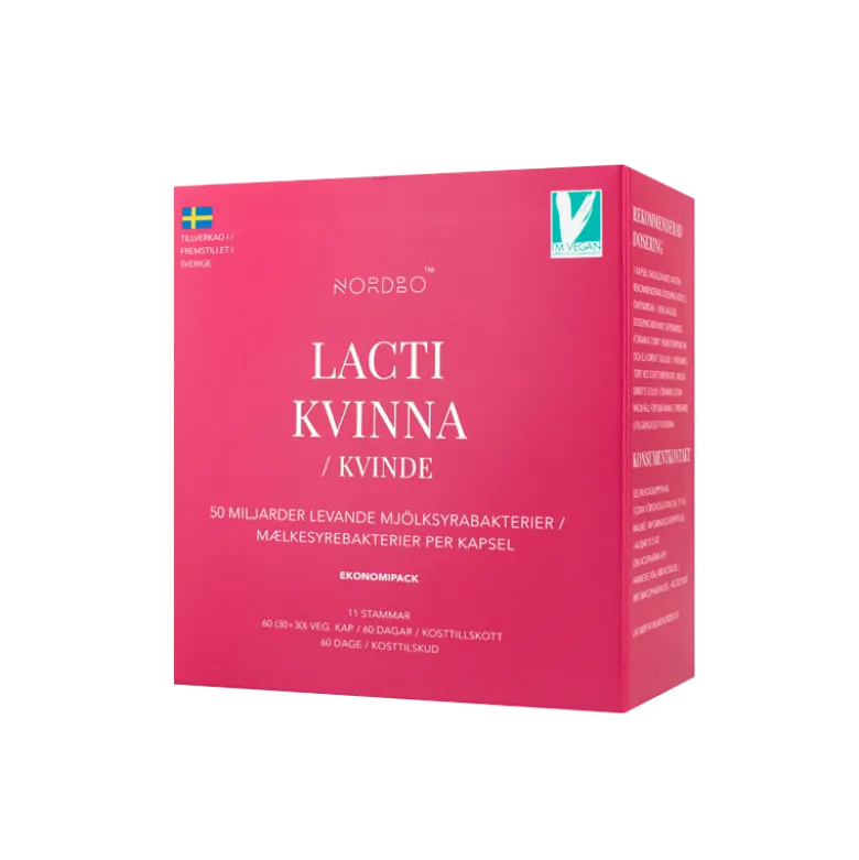 Nordbo LactiKvinde (60 kaps)