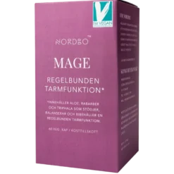 NORDBO Mage Vegansk (60 kap)