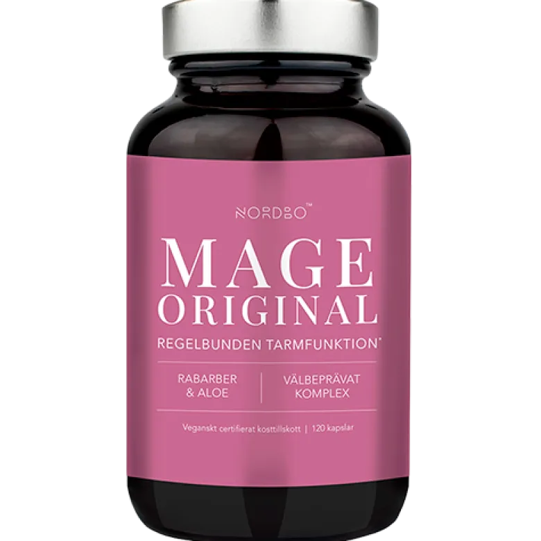 NORDBO Mage Vegansk (120 kap)