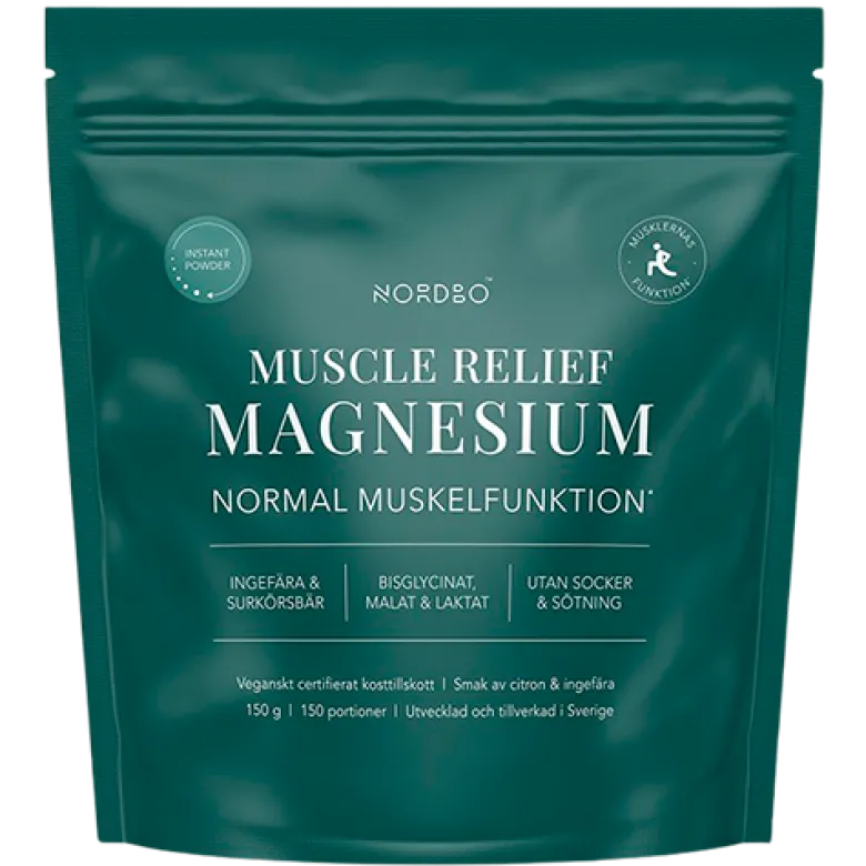 Nordbo Muscle Relief Instant Magnesium (150 g)
