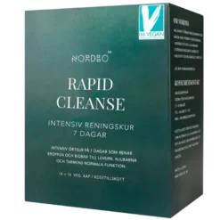 NORDBO Rapid Cleanse Vegansk (2x14 kap)