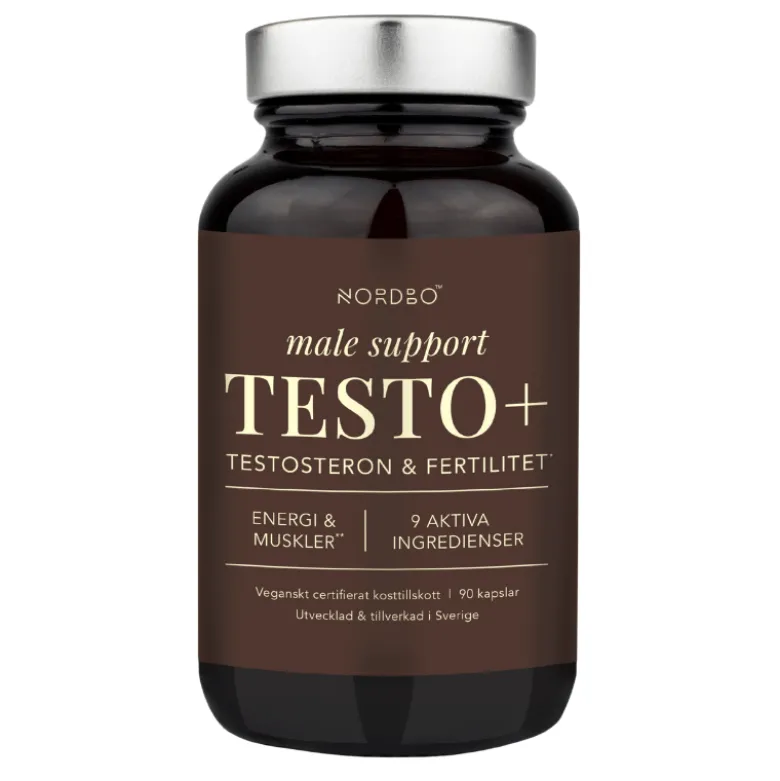 Nordbo Testo+ (90 kaps)