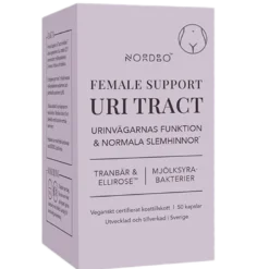 Nordbo Vegan Female Support UriTract (50 kaps)