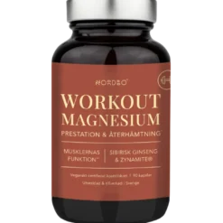 Nordbo WorkOut Magnesium (90 kaps)