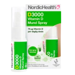 NordicHealth D3000 D3-vitaminspray (15 ml)