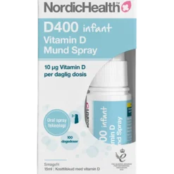 NordicHealth DLUX D3-vitaminspray småbørn/spædbørn (15 ml)