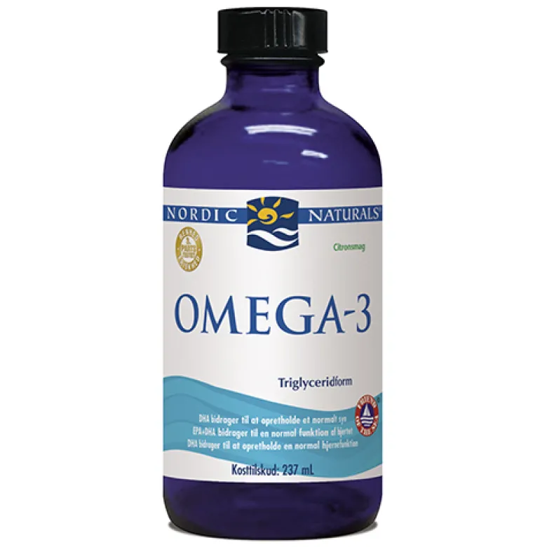 Nordic Naturals Omega 3 m. Citrus (237 ml)