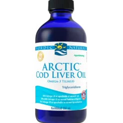 Nordic Naturals Torskelevertran m.appelsin Cod liver oil (237 ml)