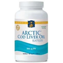 Nordic Naturals Torskelevertran m. citrus Cod liver oil (180 kap)