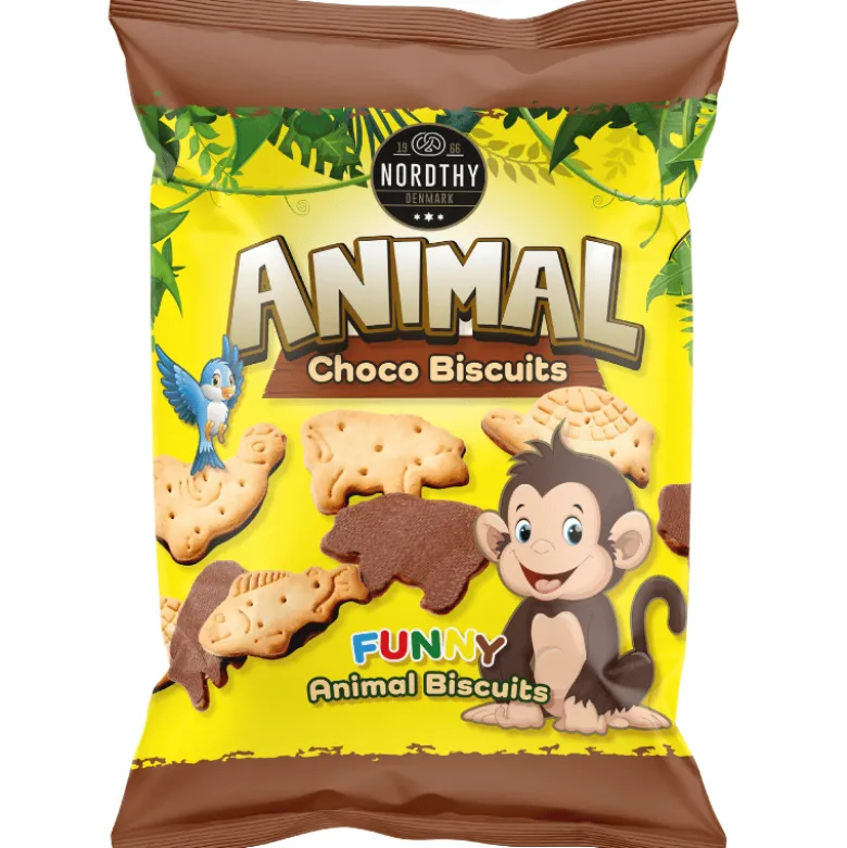 Nordthy Animal Choco Biscuits (150 g)