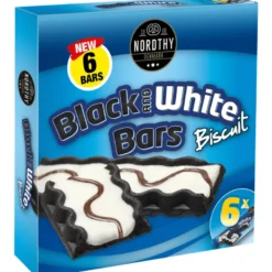 Nordthy Black & White Bars (6 stk)