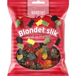 Nordthy Blandet Slik Lakrids & Vingummi (300 g)