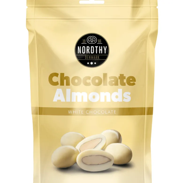 Nordthy Chokolade Mandler Hvid Chokolade (100 g)