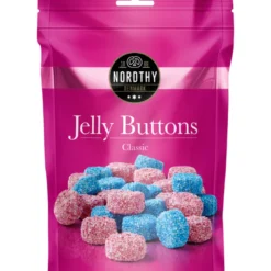 Nordthy Jelly Buttons Vingummi (125 g)