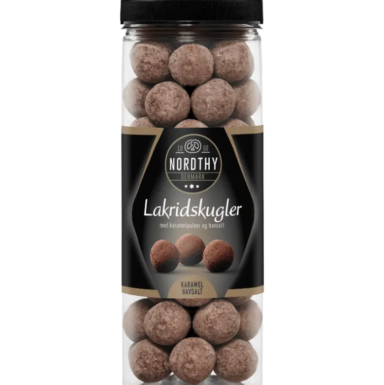 Nordthy Lakridskugler Karamel/Havsalt (300 g)