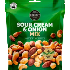 Nordthy Premium Sour Cream & Onion Nødder (140 g)