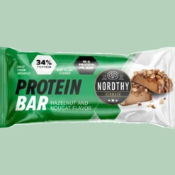 Nordthy Proteinbar Hasselnød og Nougat (45 g)
