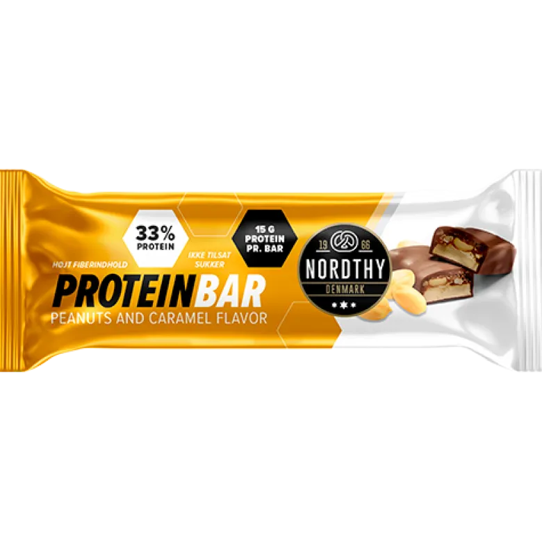Nordthy Proteinbar Peanut/Caramel (45 g)