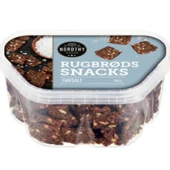 Nordthy Rugbrødssnacks Havsalt (190 g)