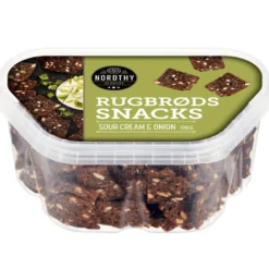 Nordthy Rugbrødssnacks Sour Cream & Onion (190 g)