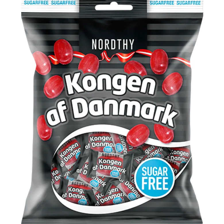 Nordthy Sukkerfri Kongen Af Danmark (125 g)
