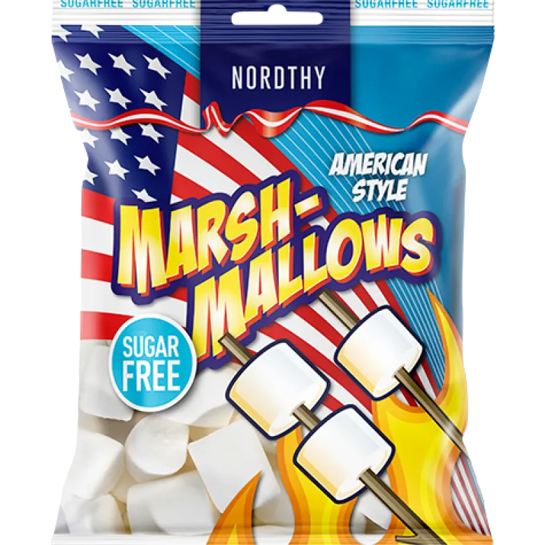 Nordthy Sukkerfri Marshmallows (100 g)