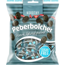 Nordthy Sukkerfri Peberbolcher (125 g)