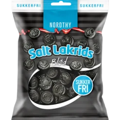 Nordthy Sukkerfri Salt Lakrids (75 g)