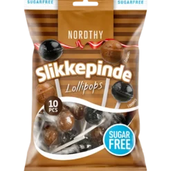 Nordthy Sukkerfri Slikkepinde 2 Varianter (100 g)