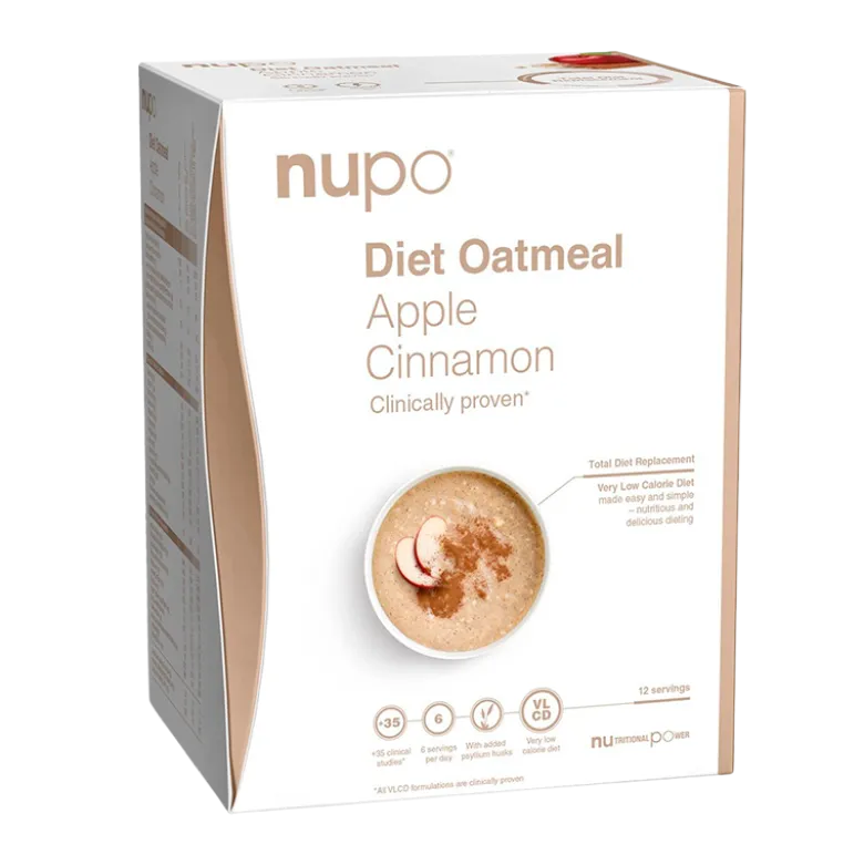Nupo Diet Oatmeal Apple Cinnamon (12x32 g)