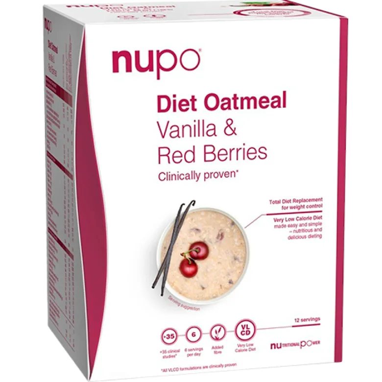 Nupo Diet Oatmeal Vanilla & Red Berries (384 g)