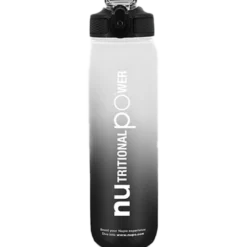 Nupo Motivations Vandflaske Sort (1000 ml)