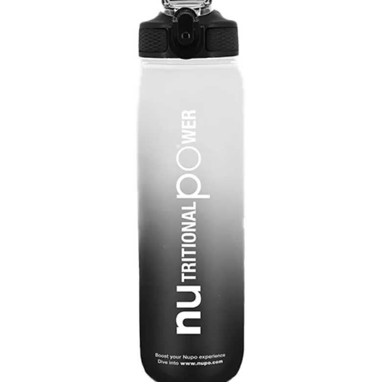 Nupo Motivations Vandflaske Sort (1000 ml)