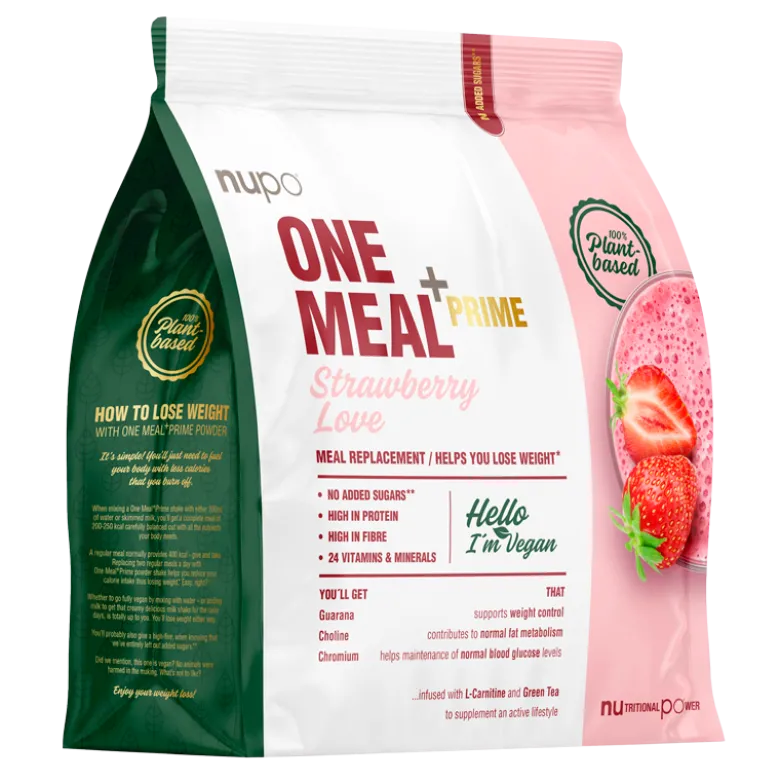 Nupo One Meal +Prime Strawberry Love Vegan (360 g)