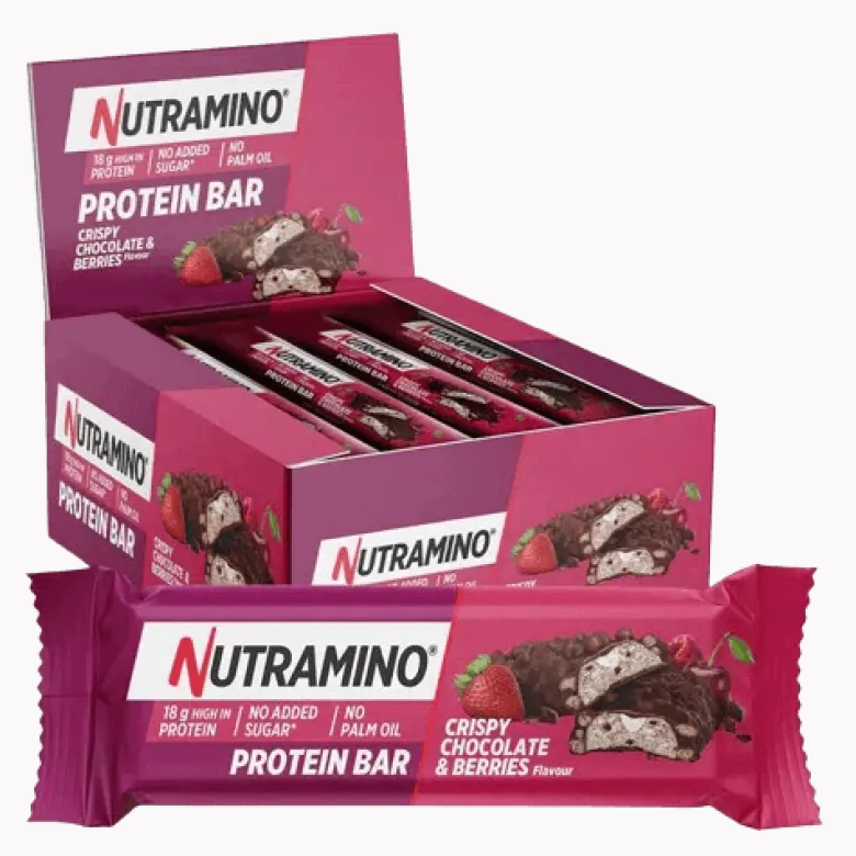Nutramino Proteinbar Chocolate Berries (12 x 55 g)