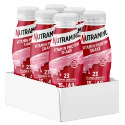 Nutramino Vitamin Protein Shake Strawberry Flavour (325 ml)
