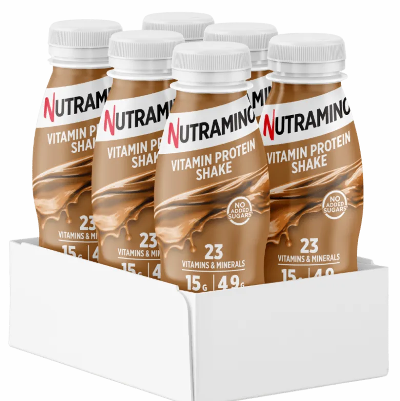 Nutramino Vitamin Protein Shake Café Latte Flavour (325 ml)