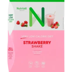 Nutrilett VLCD Strawberry shake (35 g x 10 stk)