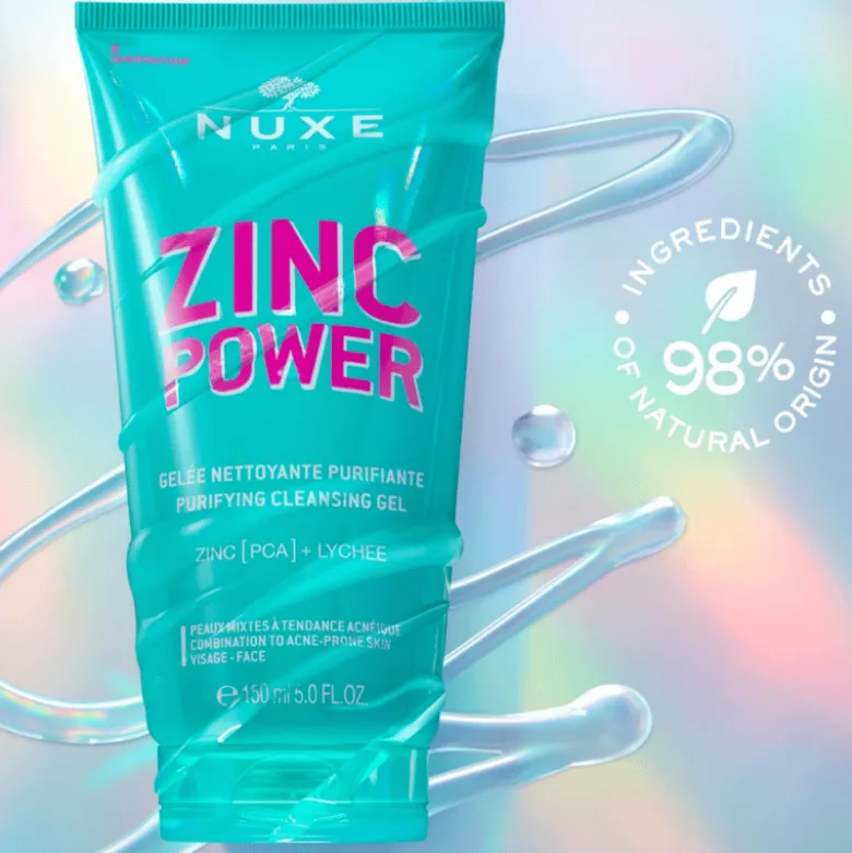 Nuxe Zinc Power Purifying Cleansing Gel (150 ml)