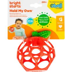 Oball Easy-Grasp Teether Toy Æble (1 stk)