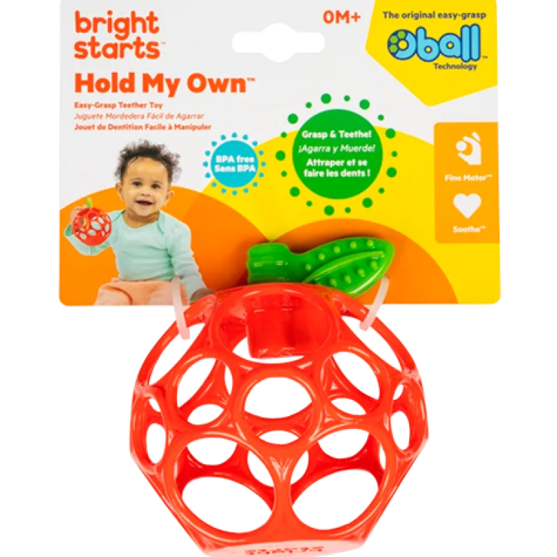 Oball Easy-Grasp Teether Toy Æble (1 stk)