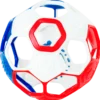 Oball Fodbold Blå/Rød/Hvid (1 stk)