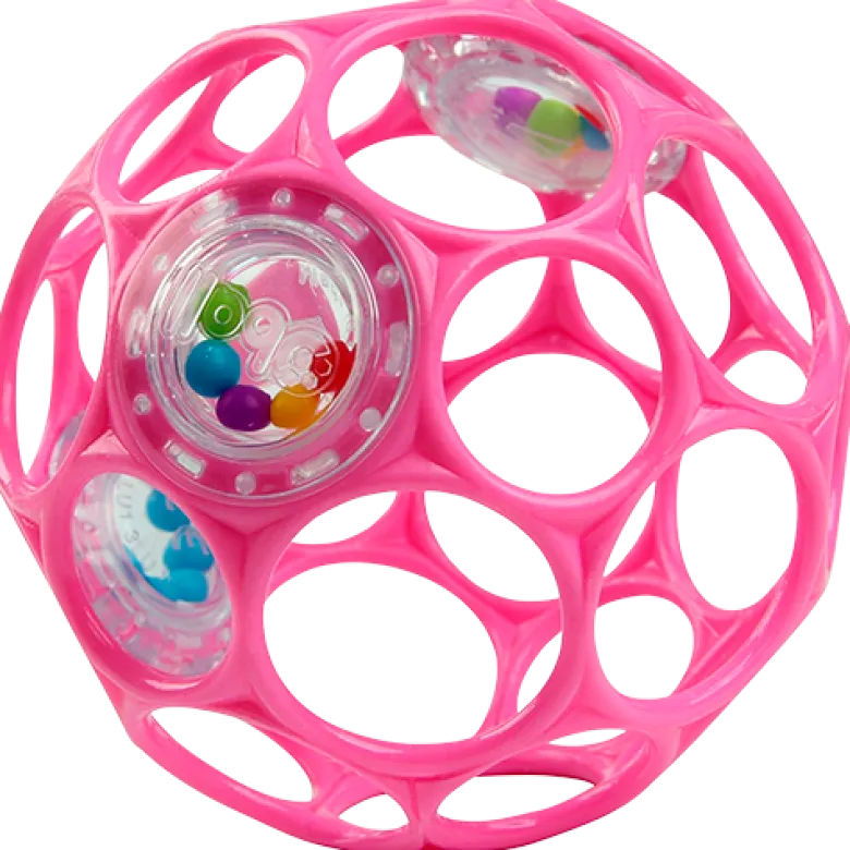 Oball Rattle Pink (1 stk)