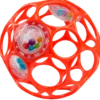 Oball Rattle Rød (1 stk)