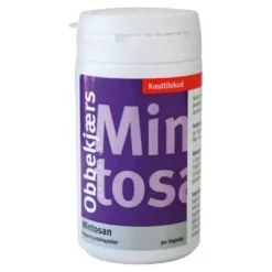 Obbekjærs Mintosan 200 mg (90 kapsler)