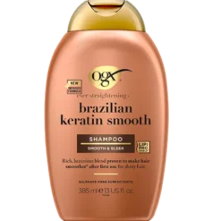 OGX Brazilian Keratin Smooth Shampoo (385 ml)