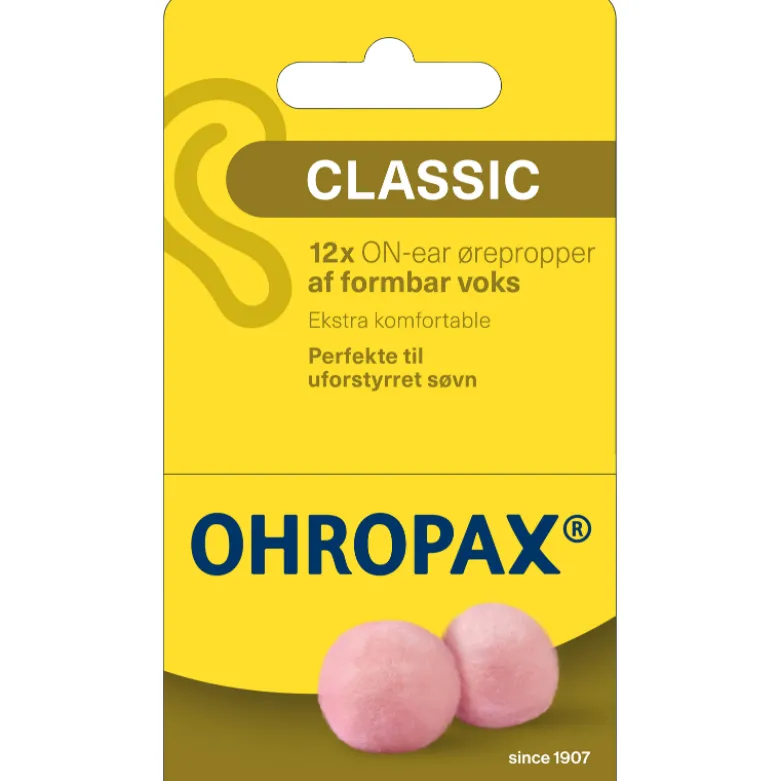 Ohropax Earplugs Classic (12 stk)